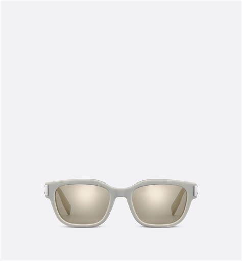 dior oblique 807|DiorOblique S1I Transparent Beige Square Sunglasses .